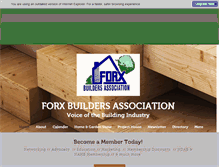 Tablet Screenshot of forxbuilders.com